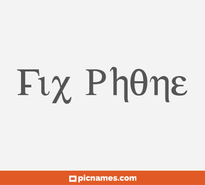 Fix Phone